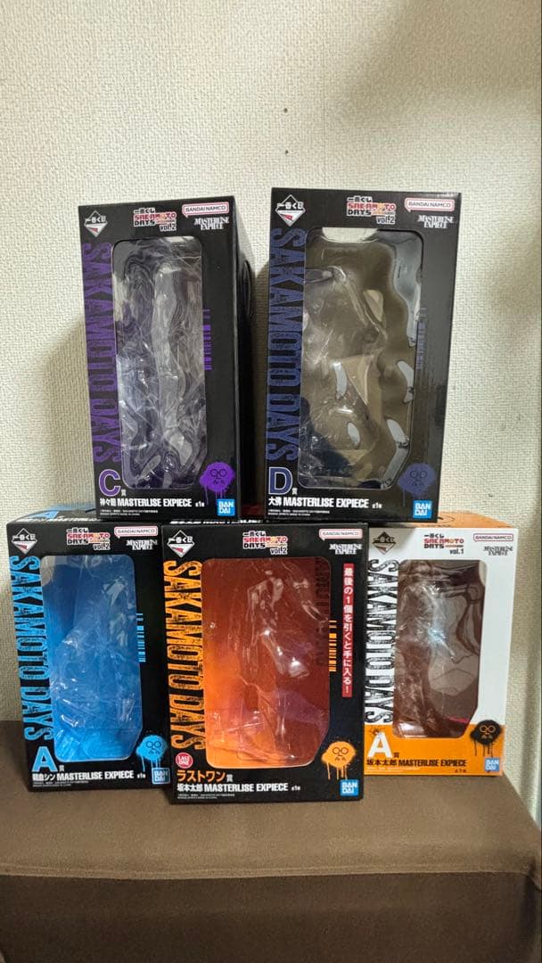 サカモトデイズ 一番くじ フィギュア アクスタ セット