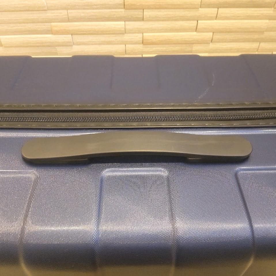 【廃盤】無印良品 バーの高さを自由に調節できるストッパー付き キャリー 85L