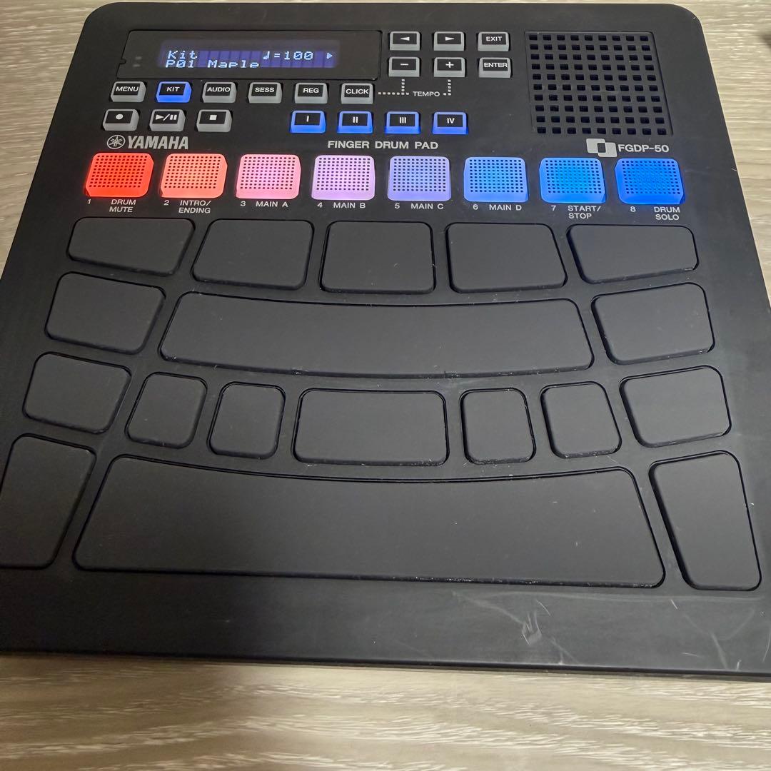 【美品】YAMAHA フィンガードラムパッド FGDP-50