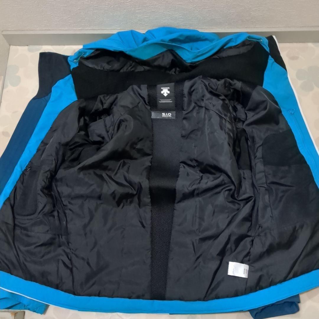 DESCENTE S.I.O. スキーウェア 青/白