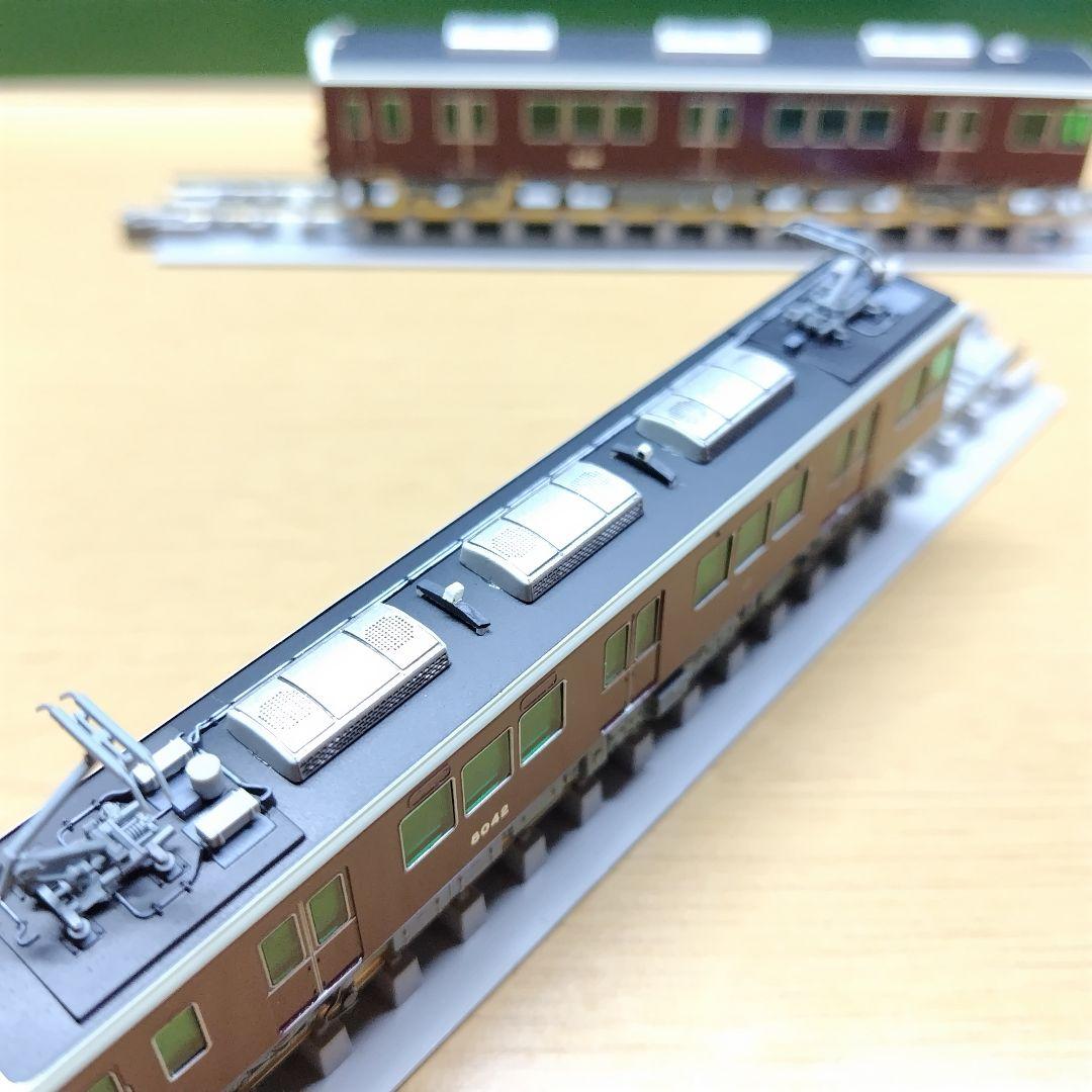 【加工品】GREENMAX 阪急 8000系 8042Fリニューアル仕様 2両