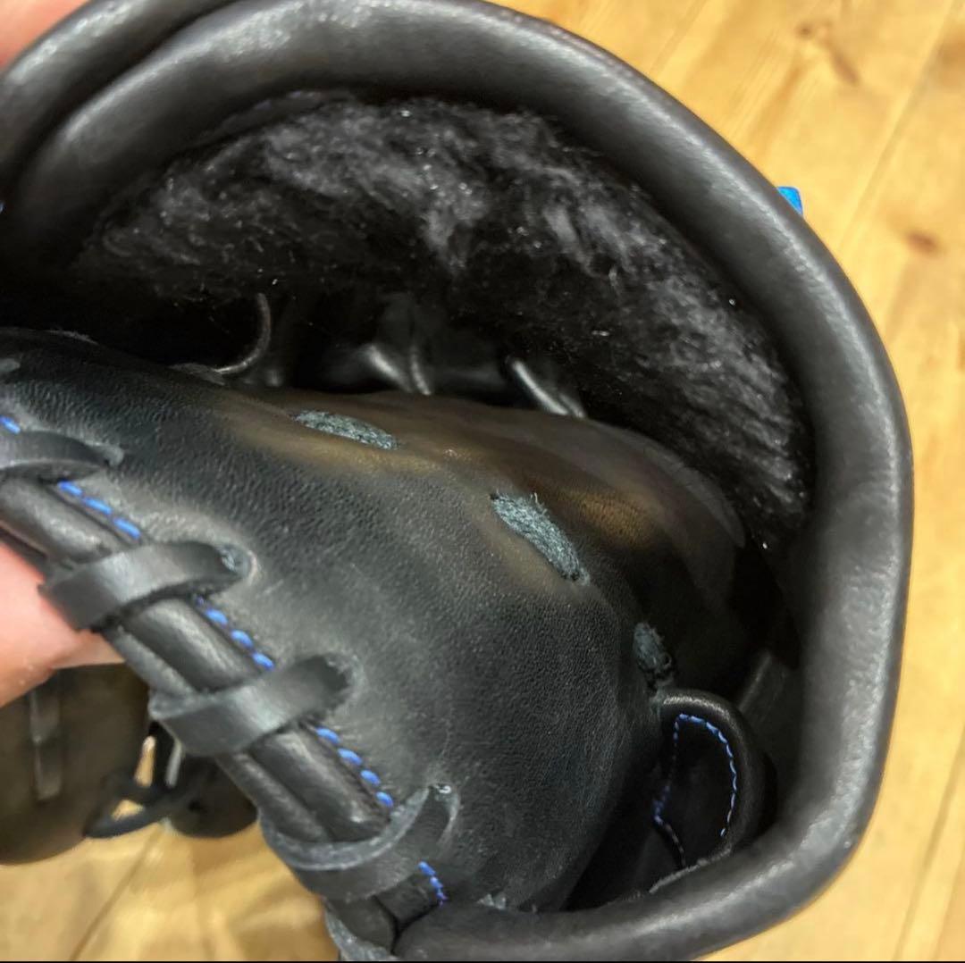 Mizuno Wild Drive グローブ 黒/青
