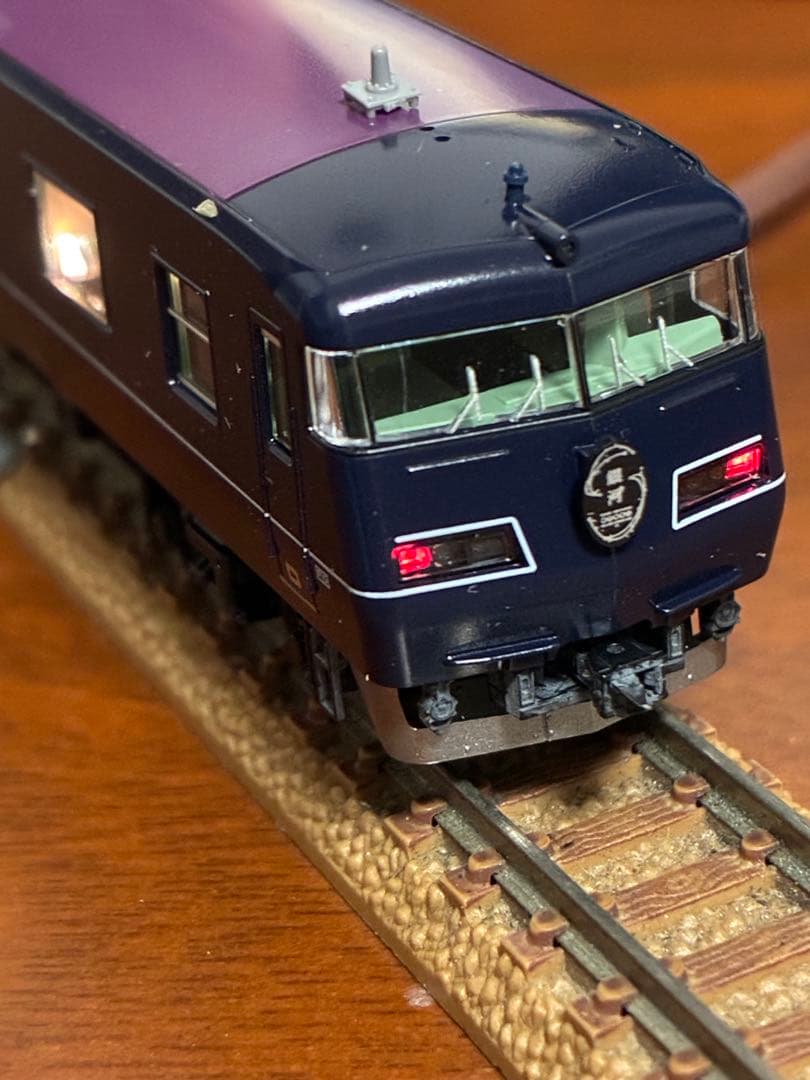 ウエストエクスプレス銀河6両　tomix ライト点灯動力動作確認済