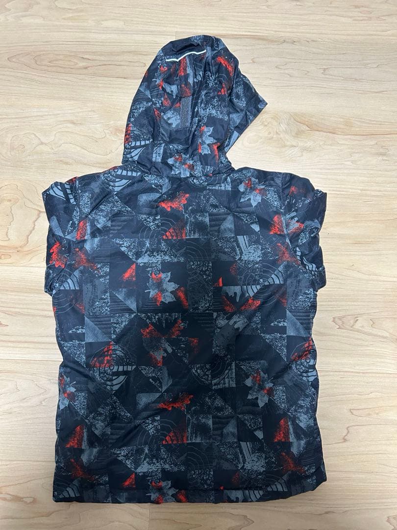 Columbia 子ども用スキーウェア 黒/オレンジ