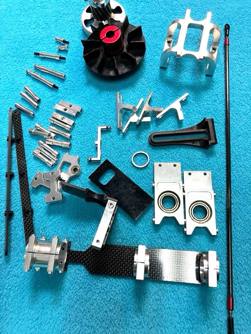 ラジコンヘリコプター GAUI NX7 ニトロ用　未使用、中古パーツ