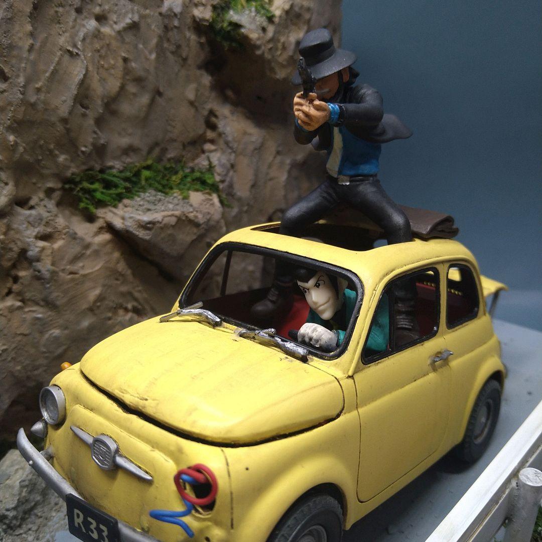 ルパン三世 カリオストロの城 追跡 プラモデル塗装済完成品