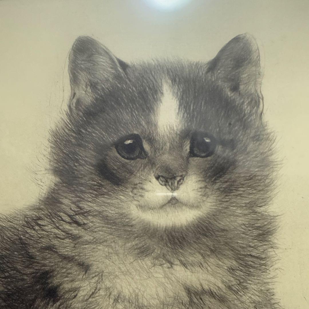 猫　絵画