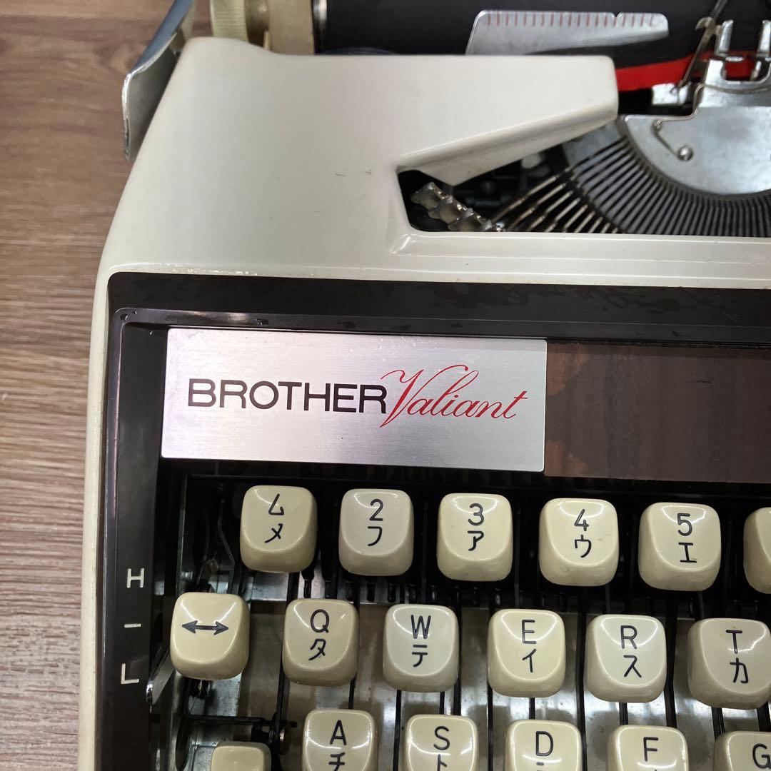 B-5 昭和レトロ 希少 カタカナ打機 BROTHER タイプライター