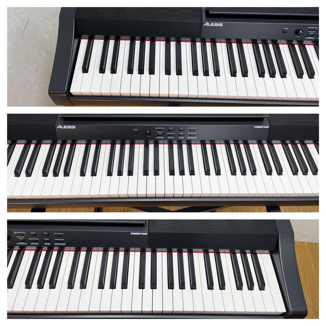Y♢891 ALESIS 電子ピアノ PRESTIGE　美品！　スタンド付き