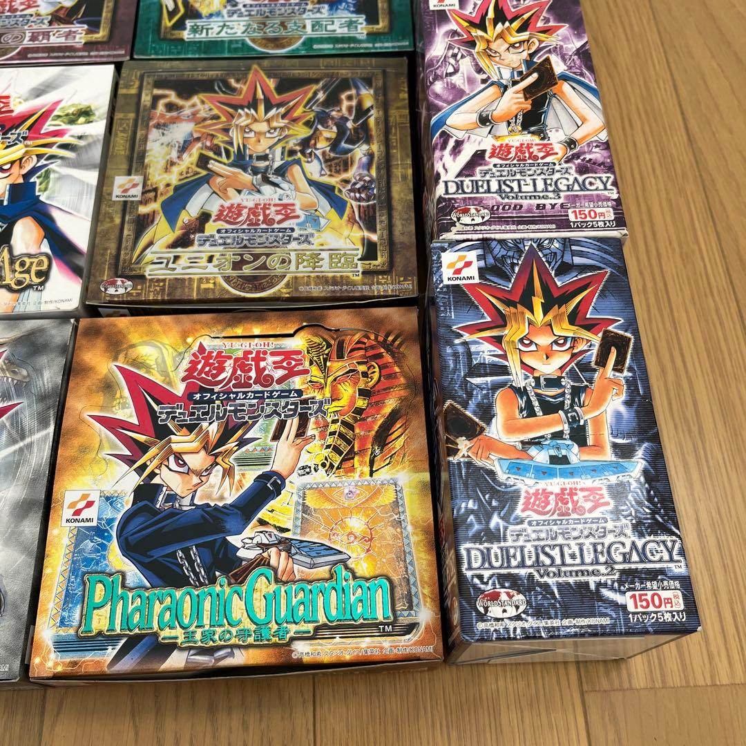 ⚠️カードなし　空箱　遊戯王カード12個セット