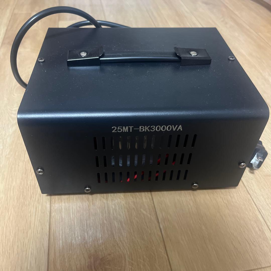 3000W 変圧器 アップトランス ダウントランス 100V から 220V