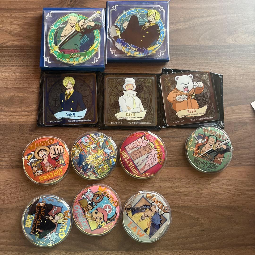 ONE PIECE USJ ユニバ　鞄　ロー　ゾロ　サンジ　サンレス　ルフィ