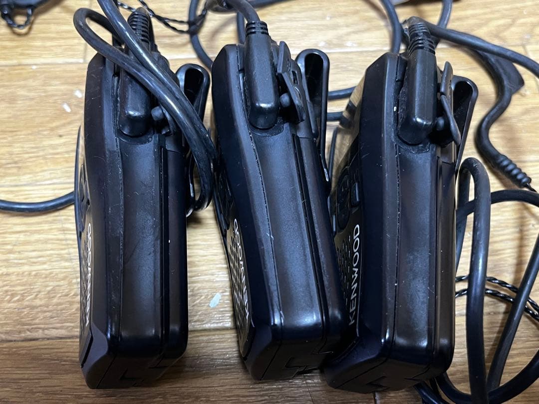 KENWOOD 特定小電力トランシーバー UBZ-LP20 3台セット