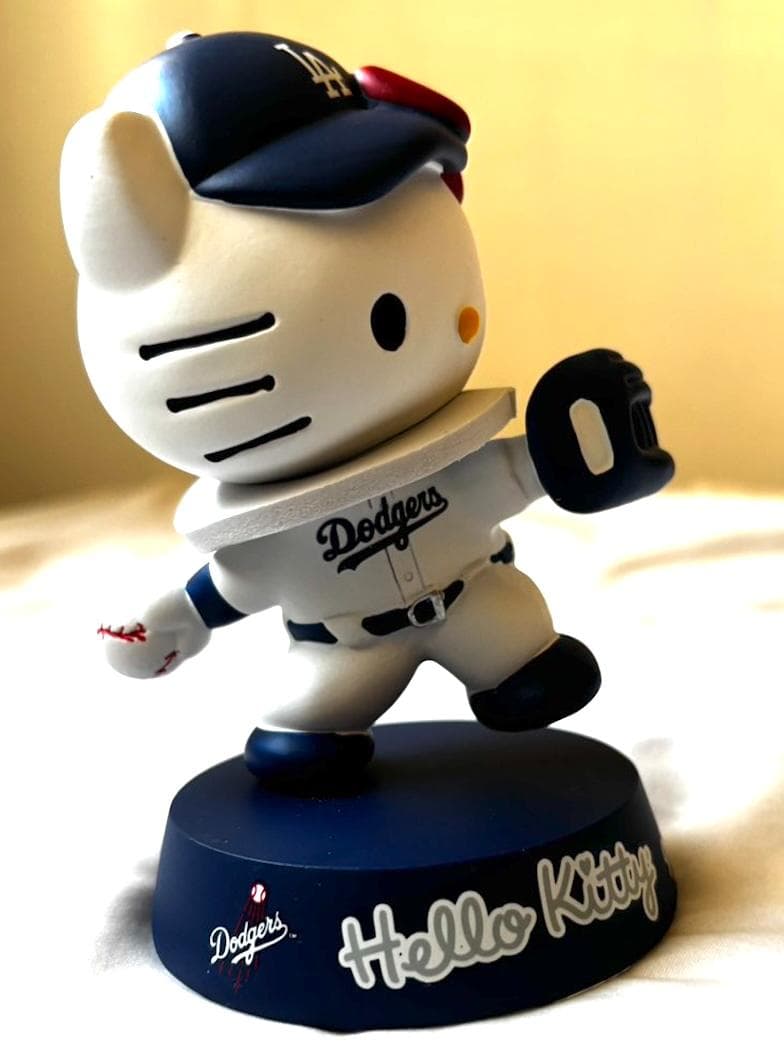 [5000体限定] ハローキティー × ドジャース バブルヘッド ピッチャー
