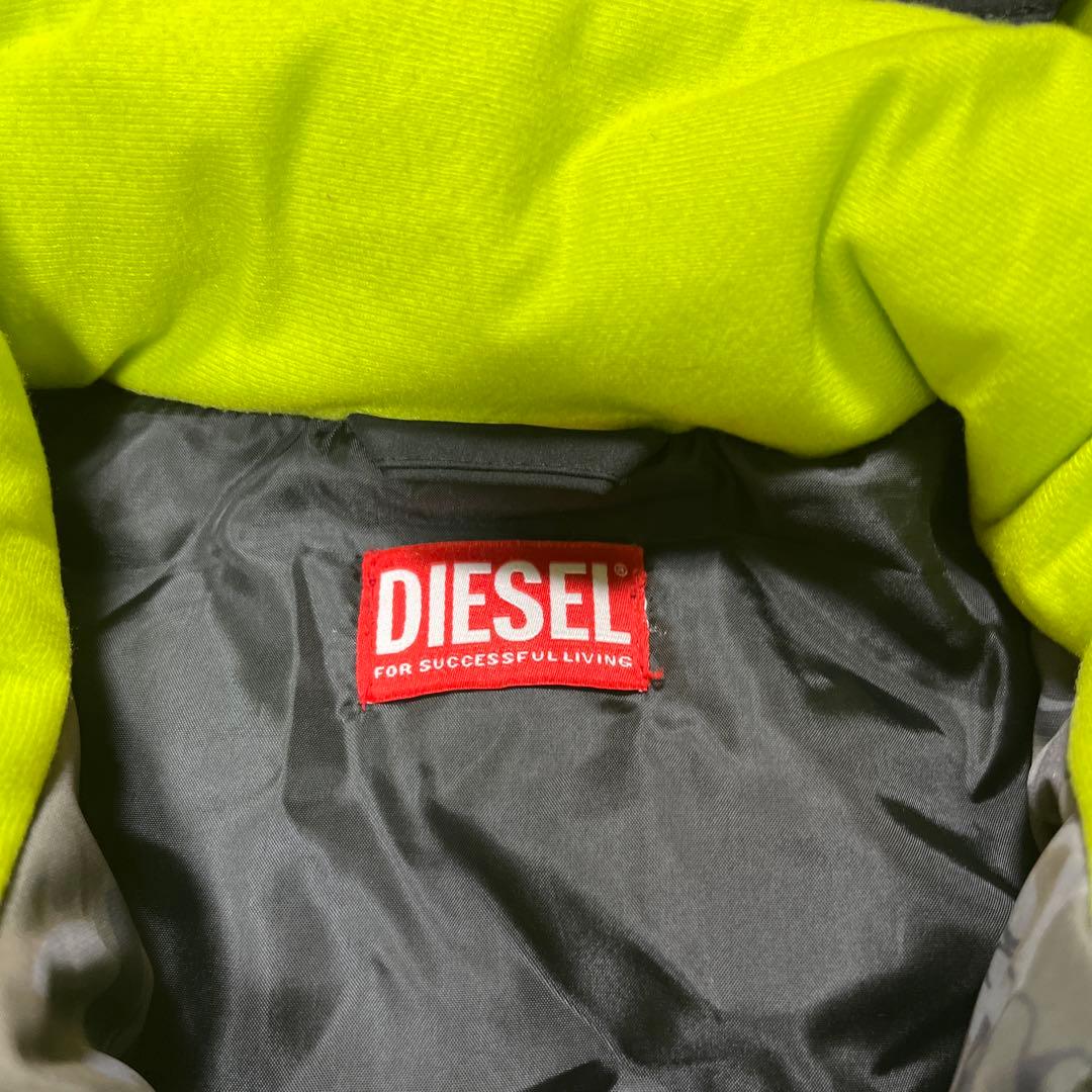 DIESEL 迷彩柄ウィンタージャケット