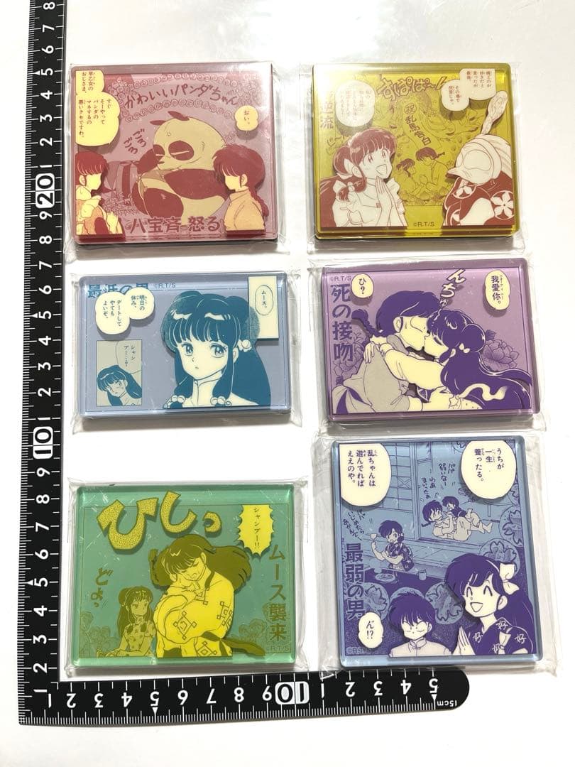 らんま1/2 ファミリーマート　アクリルマグネット　シャンプー　他セット