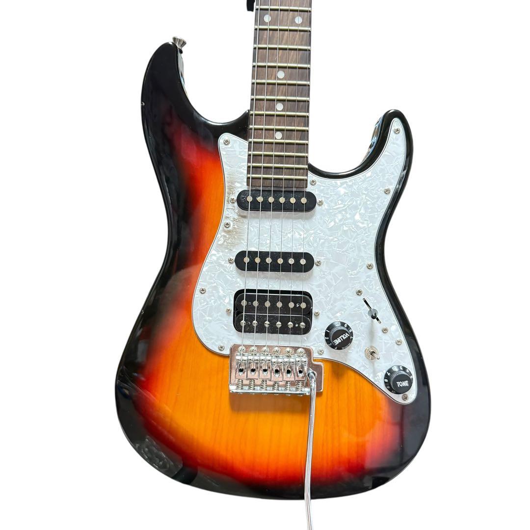Bacchus GS-mini エレキギター サンバースト ケース付