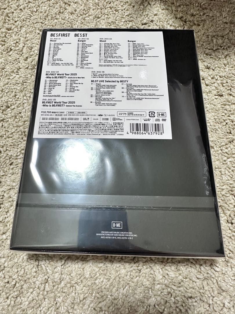え*¸様 BE:FIRST BE:ST BMSG 限定版　2CD/4DVD セッ