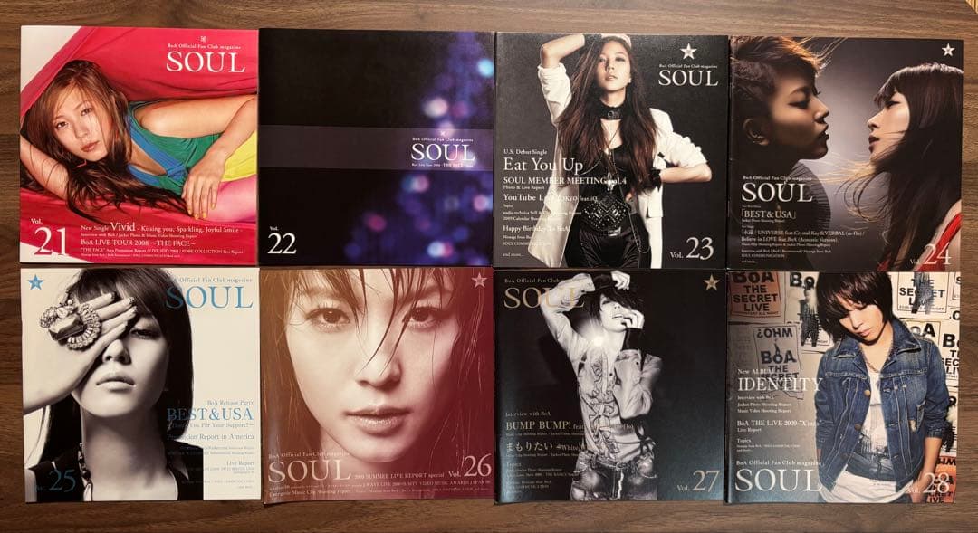 【BoA】ファンクラブ SOUL 会報誌vol.04-56セット　非売品！