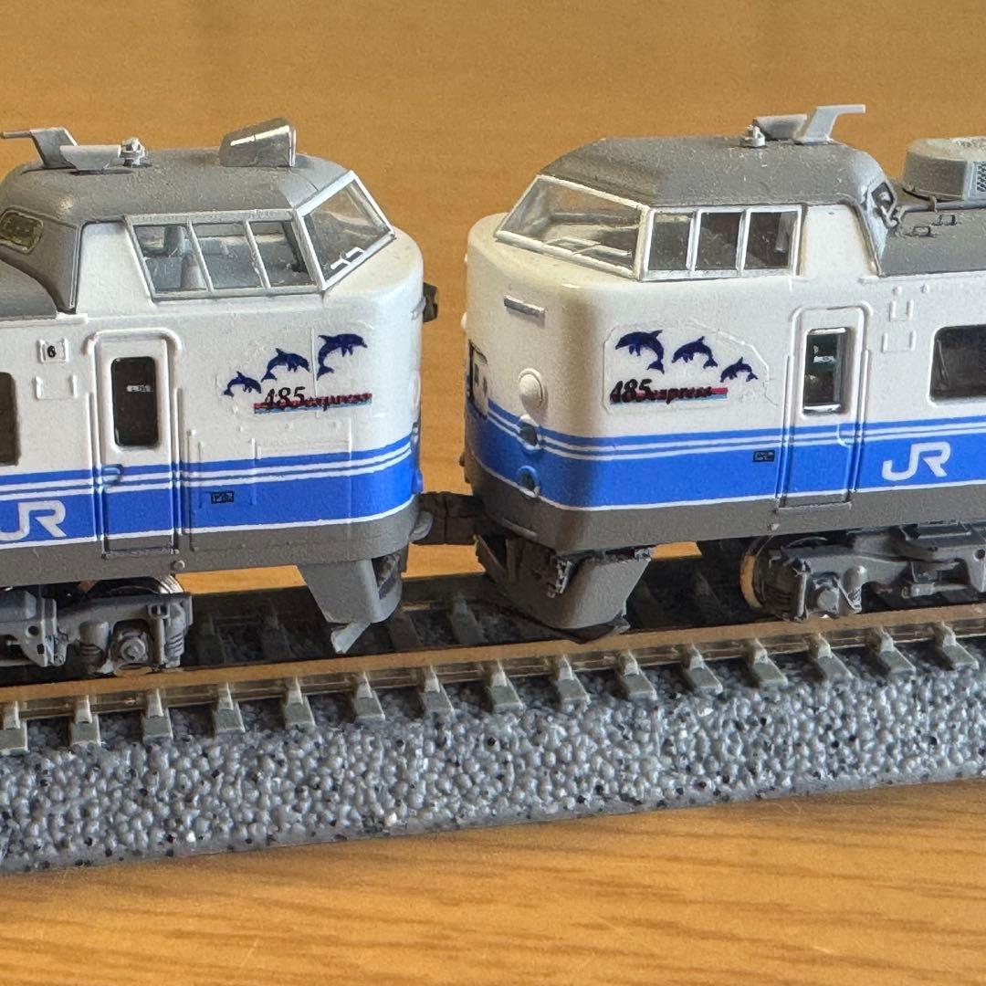 485系 K60編成＋K40編成 常磐線勝田電車区 出品者による加工作品 超希少