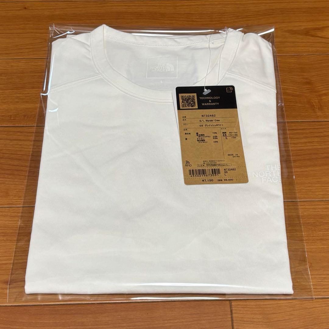【新品未使用】ノースフェイス　S/L Wander Crew NT32482