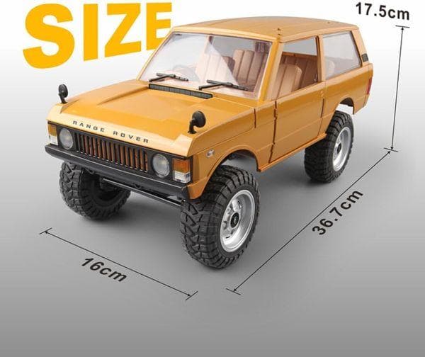 技術基準適合証明済 MN-1680 RTR 1/12 初代レンジローバー 青