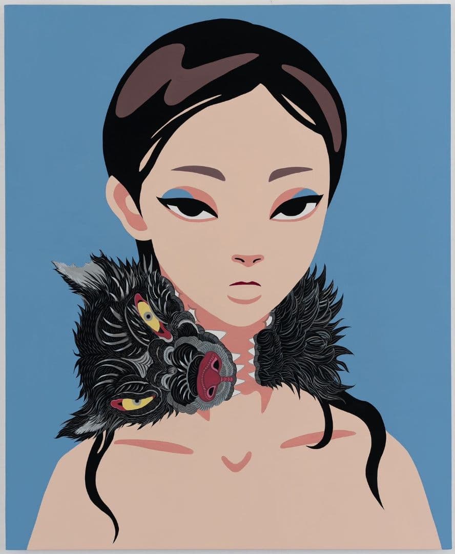 feebee アクリルキャンバス作品