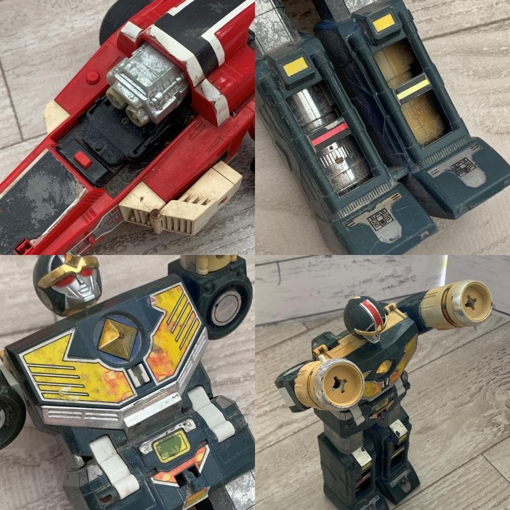 鳥人戦隊ジェットマン 3点セット テトラボーイ グレートイカロス★当時もの