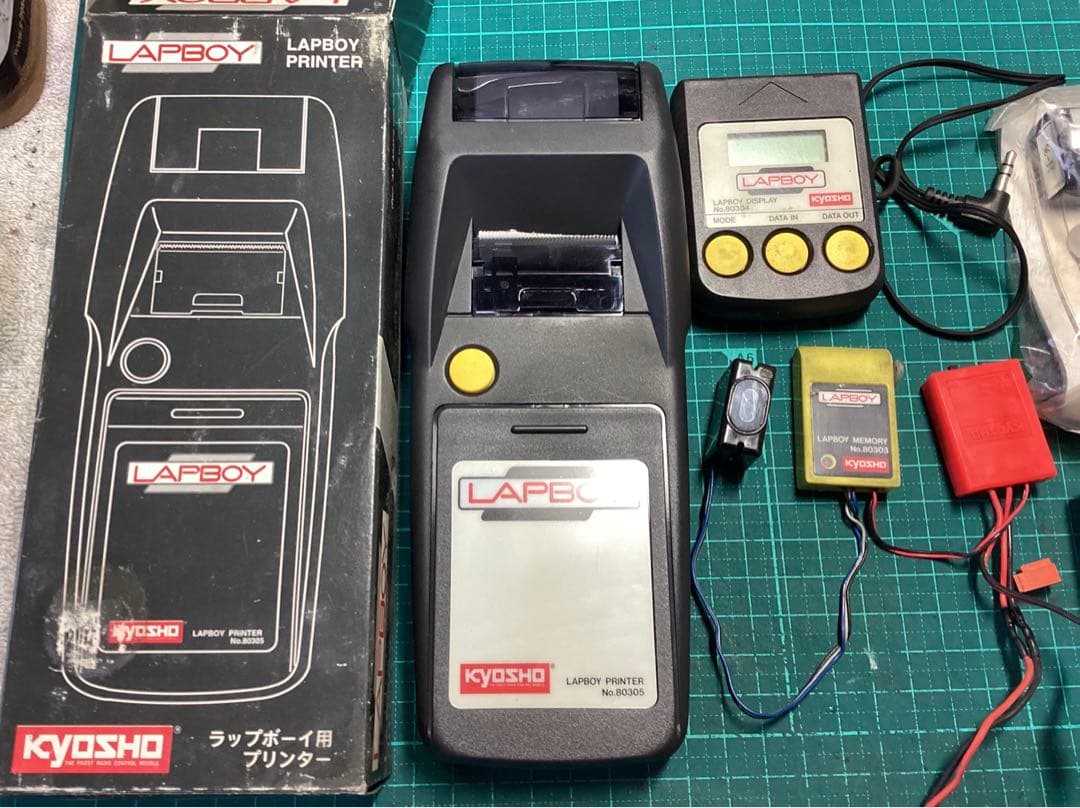 KYOSHO LAPBOY フルセット（ラップボーイ・プリンター）