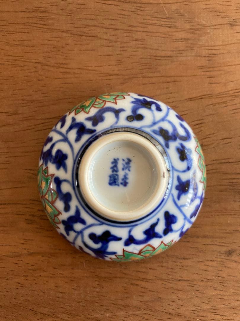 深付赤絵香合