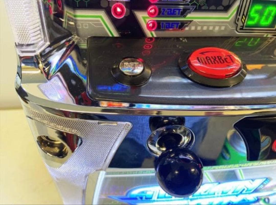 激レア 美品 パチスロ スロット実機 サミー エイリヤンビギンズ