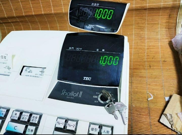テックレジスター　MA-500　ツインプリンター　人気機種　911000