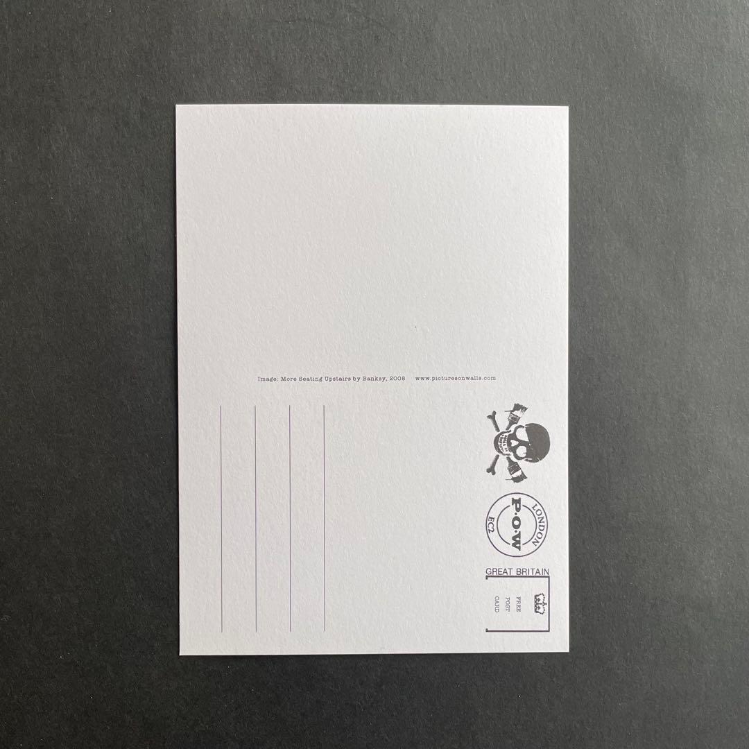 BANKSY バンクシー オフィシャル ポストカード 現代アート POW