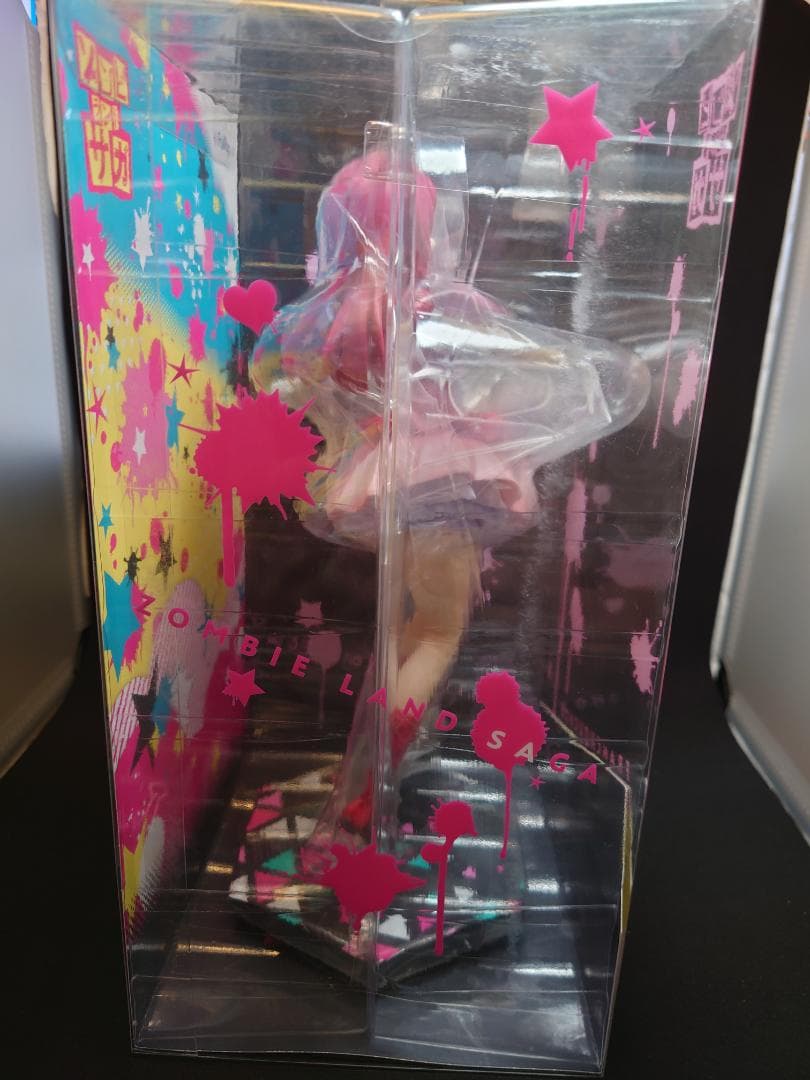 ゾンビランドサガ　1/7フィギュア　源さくら/水野愛/紺野純子　サイン色紙付