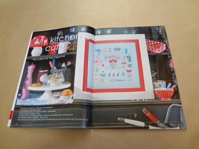 フランス クロスステッチ雑誌 De fil en aiguille 11冊セット