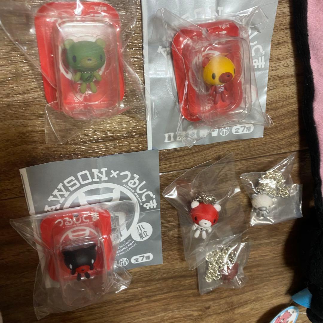 稀少　汎用うさぎ＆グルーミー チャックスGP ぬいぐるみキーホルダー　まとめ売り