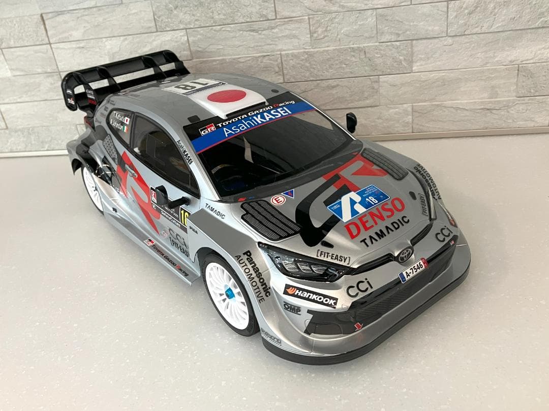 【Yoshi】タミヤRCボディ ヤリス WRC2025 ギリシャ 勝田選手