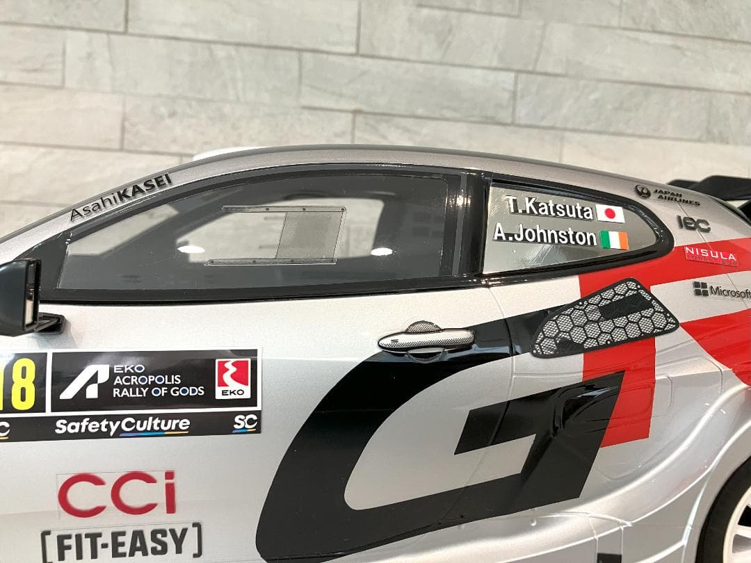 【Yoshi】タミヤRCボディ ヤリス WRC2025 ギリシャ 勝田選手
