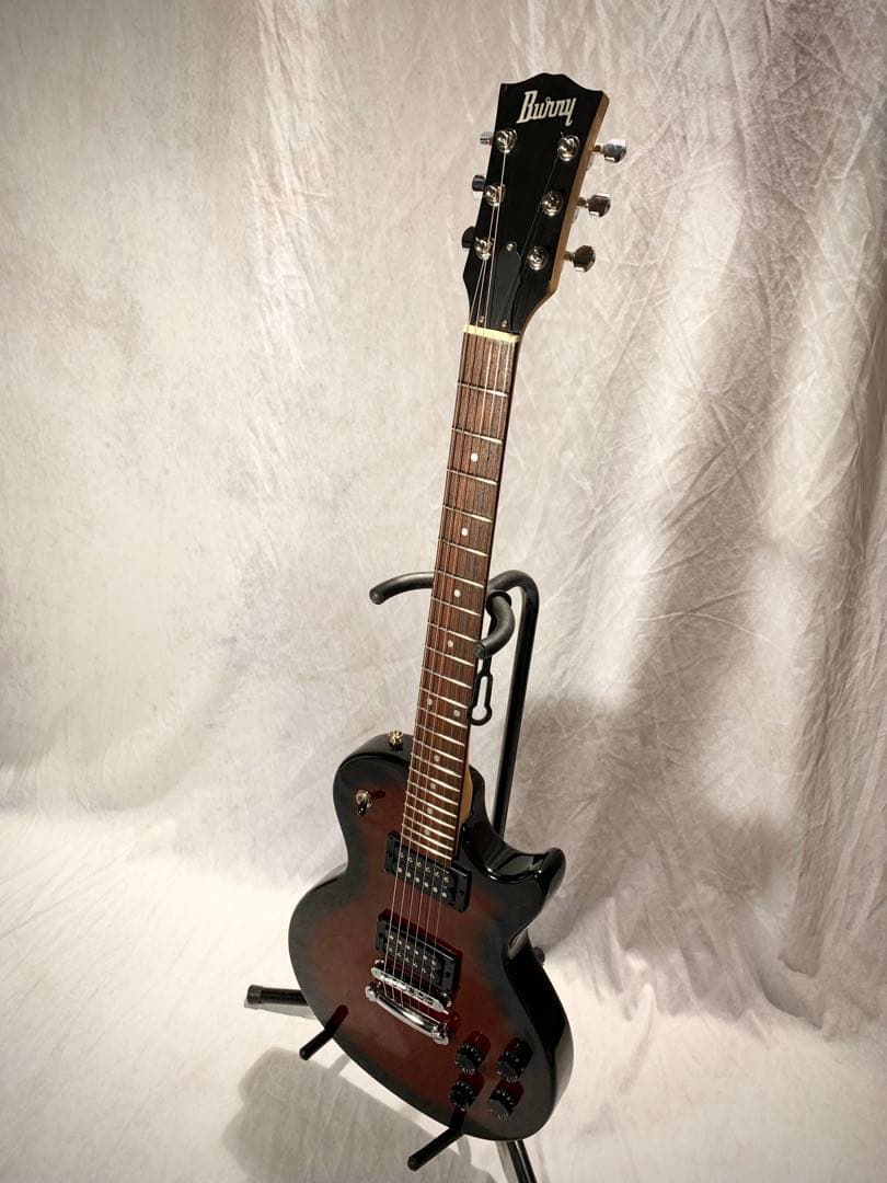 Burnyレスポールタイプ カスタム歴有り
