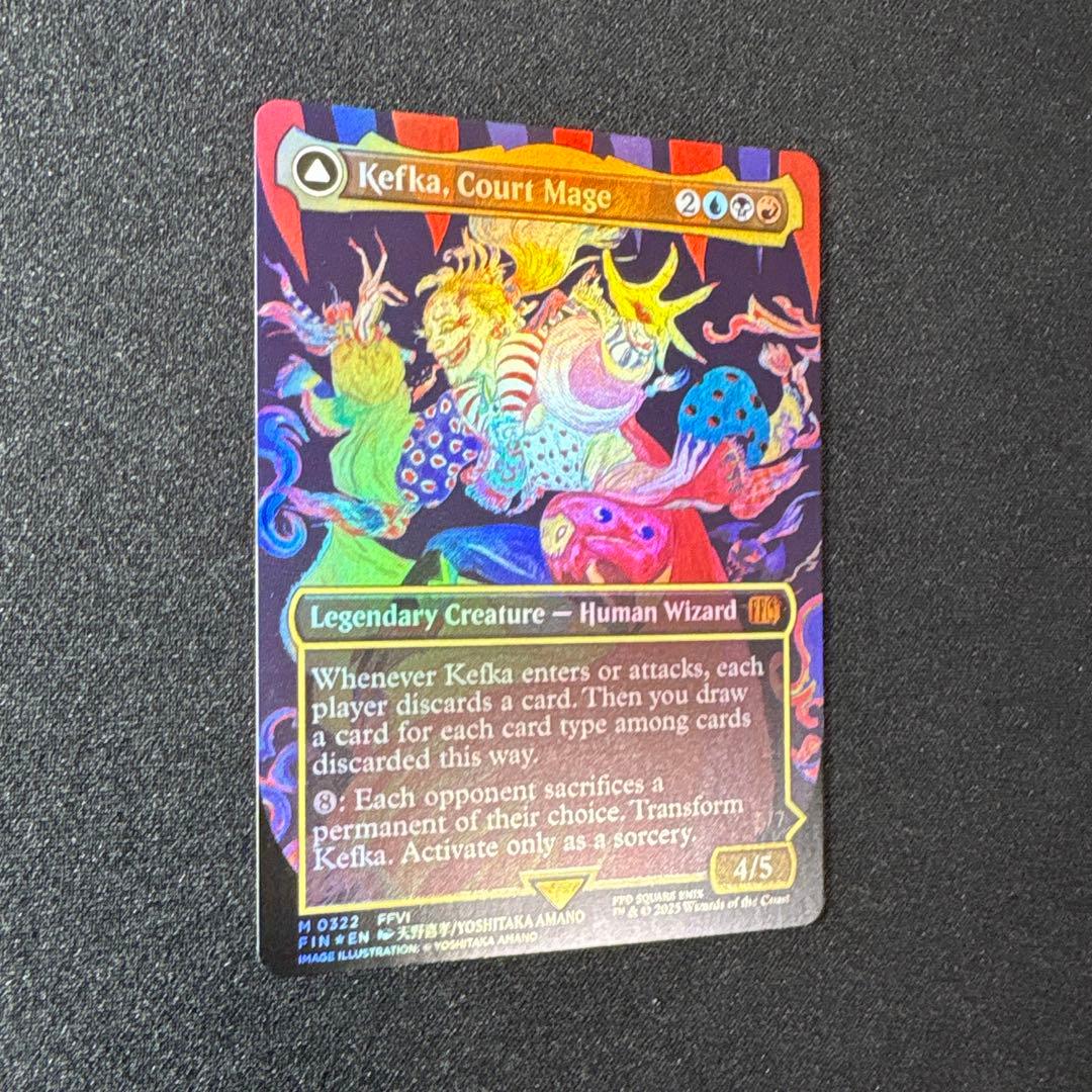 MTG 人造魔導士、ケフカ　ボーダレスfoil　英語版