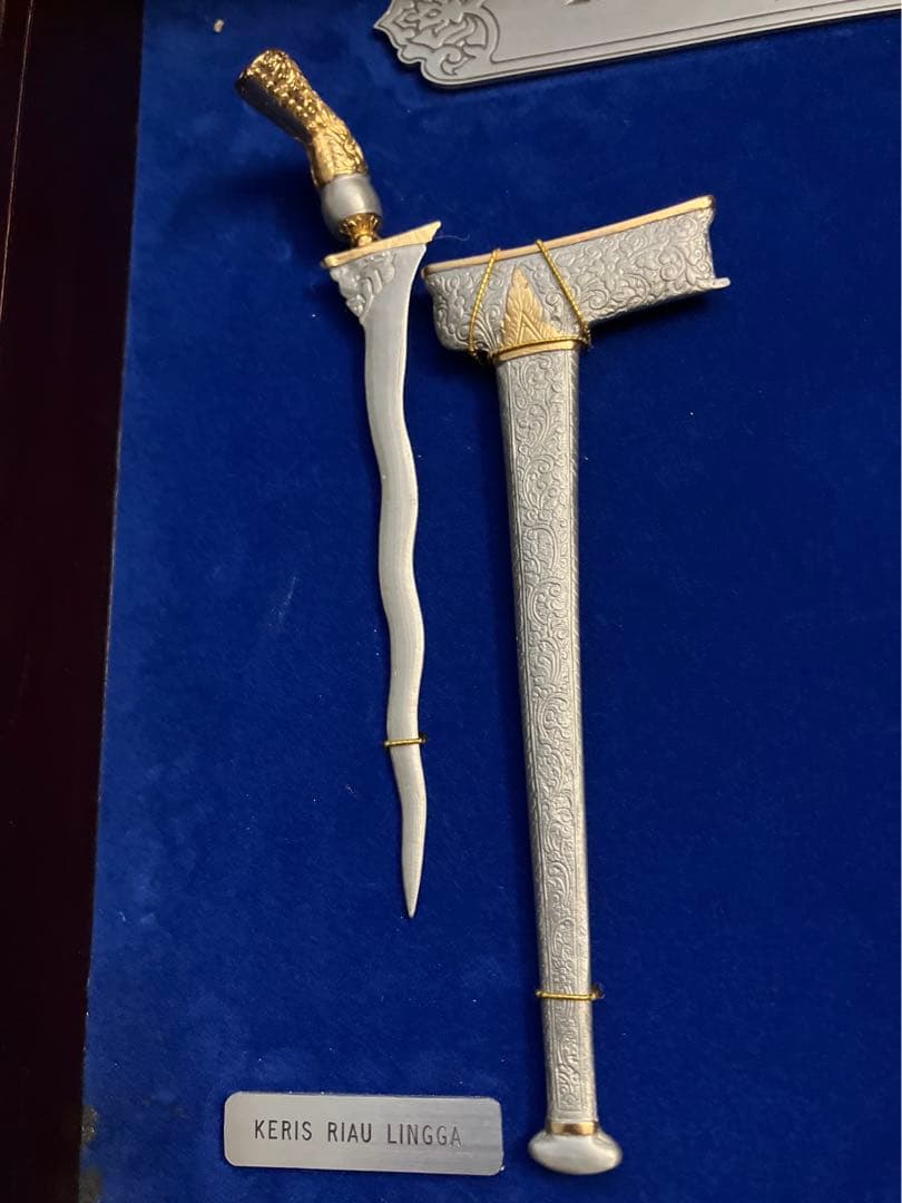 アンティーク雑貨 The Keris Collection Selangor Pewter x 4