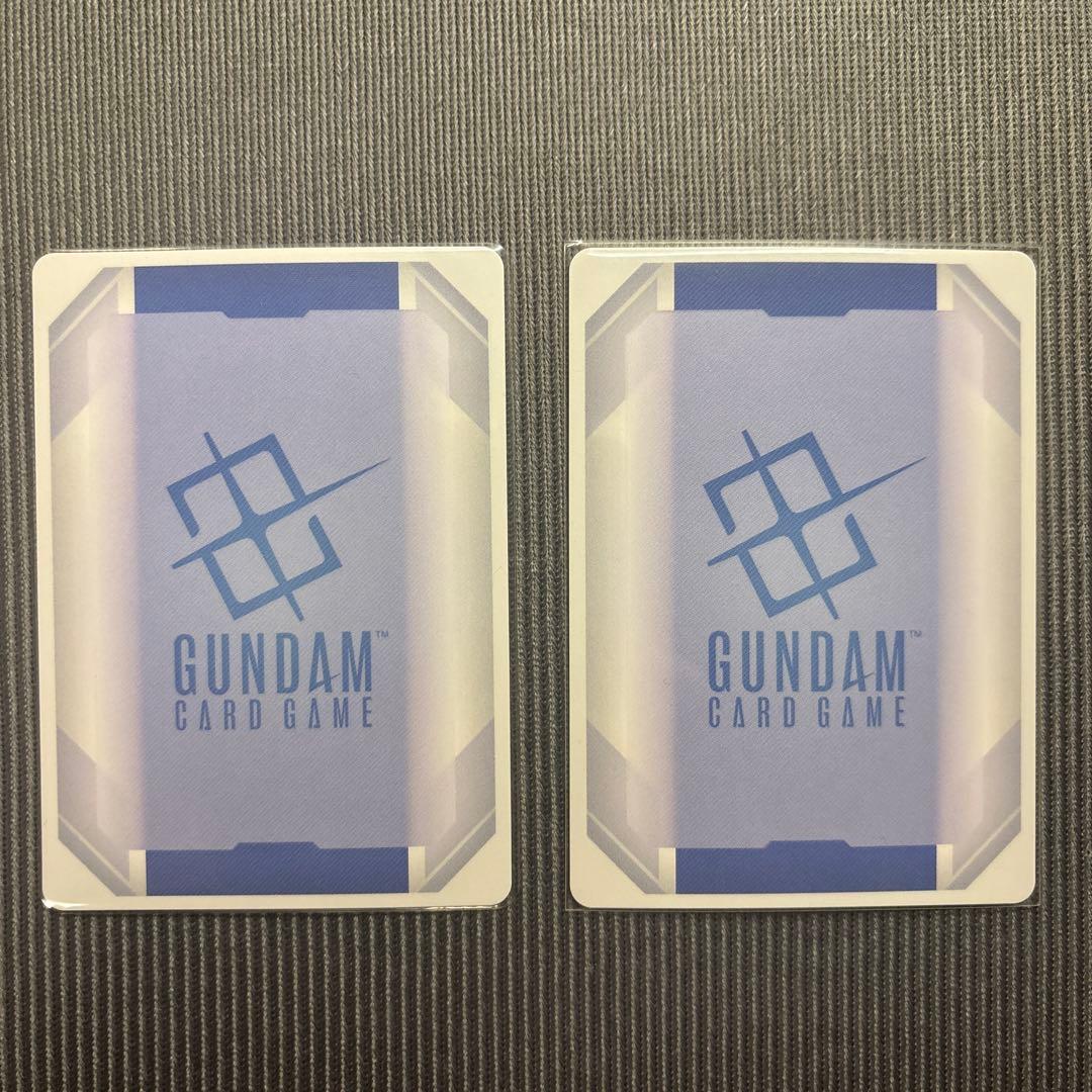 ガンダム ユニコーンガンダム(デストロイモード) LR+ パラレル 2枚セット