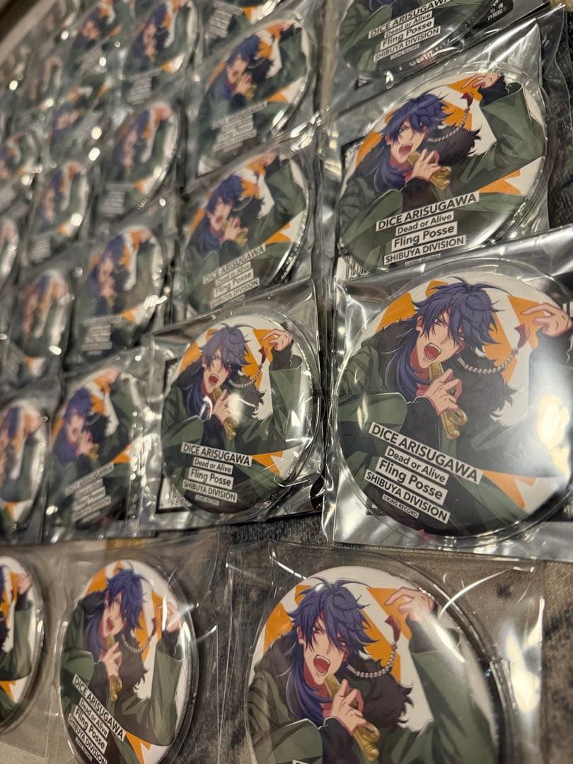 【ヒプマイ】有栖川帝統 6th LIVE 2nd D.R.B 缶バッジ 痛バ