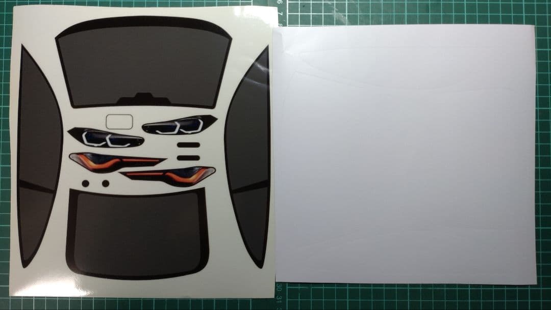 新品 無塗装  M2 G87 APLASTICS ラジドリ ボディ