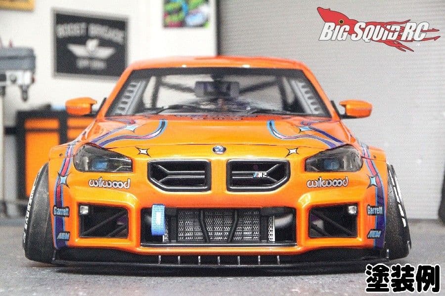 新品 無塗装  M2 G87 APLASTICS ラジドリ ボディ