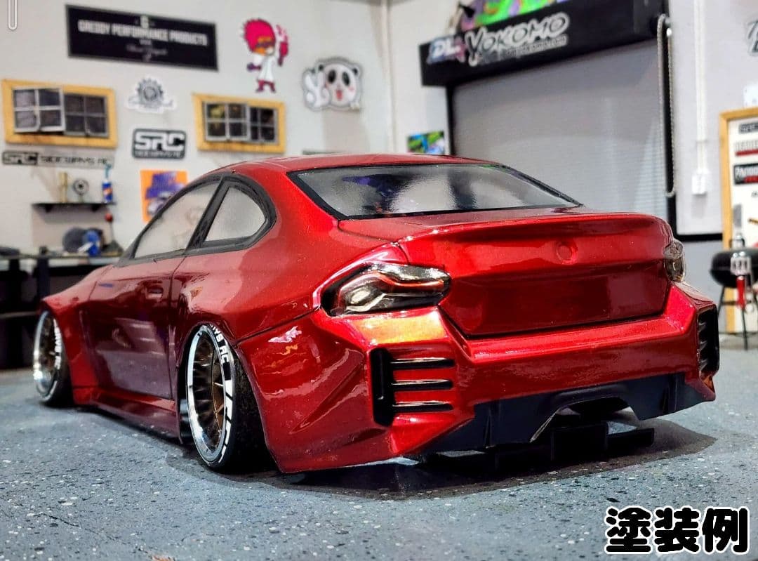新品 無塗装  M2 G87 APLASTICS ラジドリ ボディ