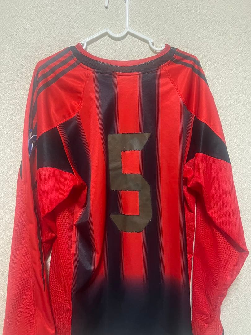 正規品】コスタクルタ名前無しACミラン 04/05 サッカーユニフォーム 長袖