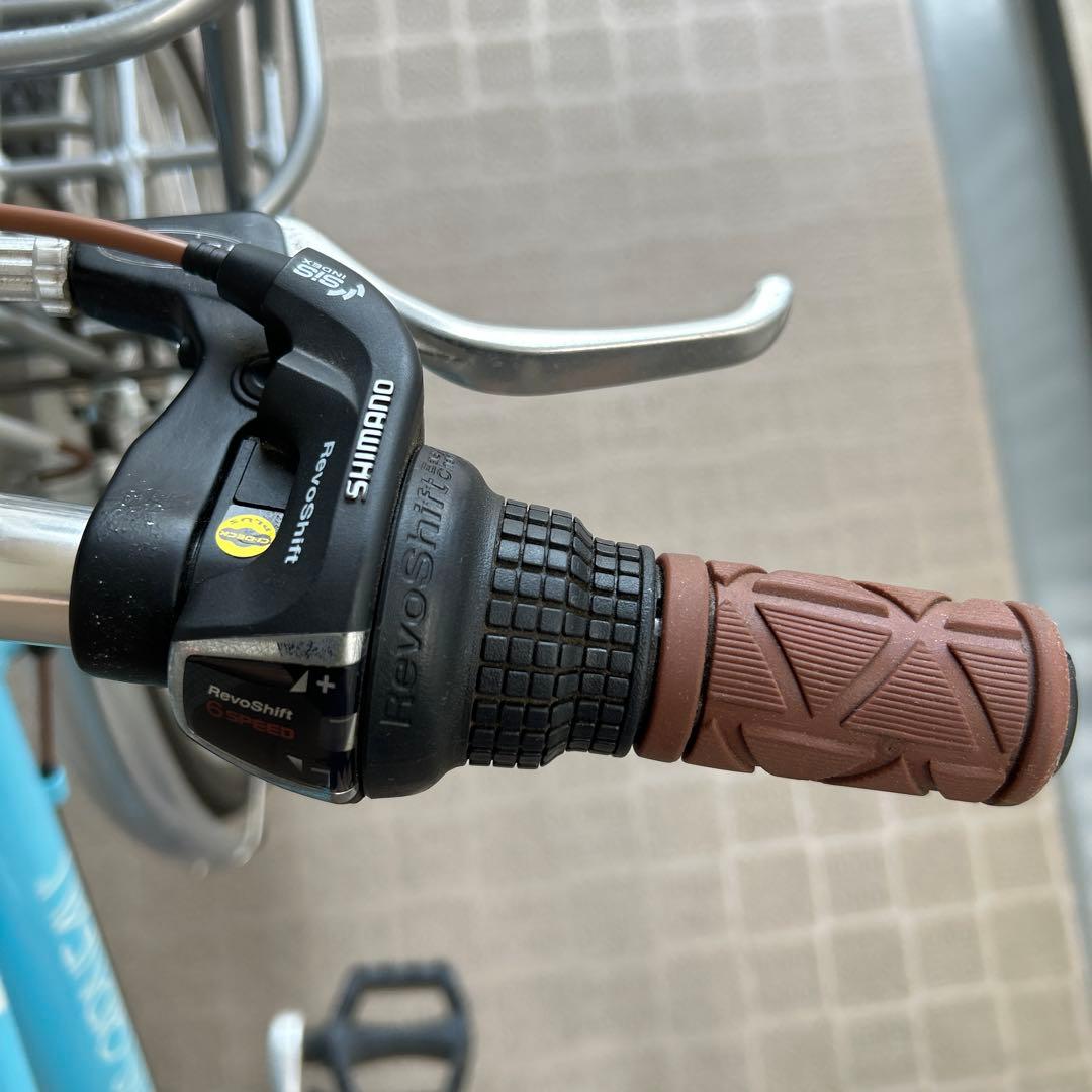 お洒落自転車『LOUIS GARNEAU（ルイガノ）』J22plus 水色