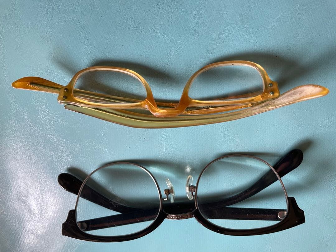アンティーク　リーディンググラス　老眼鏡　USサンフランシスコのフリマで購入