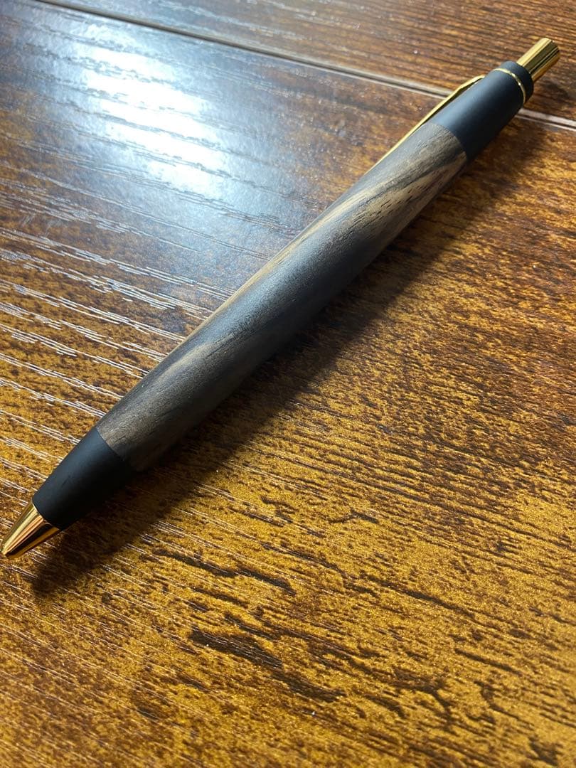 野原工芸 スタンダードボールペン 黒柿